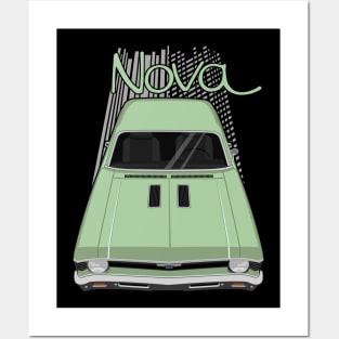 Chevrolet Nova 1969 - 1972 - frost green Posters and Art